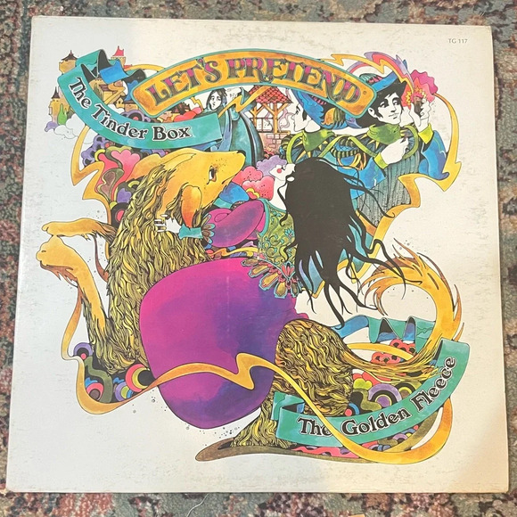 Vintage Let’s Pretend - The Tinder Box & The Golden Fleece Vinyl - Picture 1 of 4